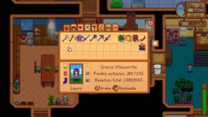Todas las herramientas en Stardew Valley