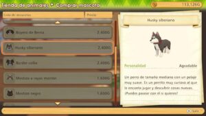 Conseguir una mascota en Story of Seasons