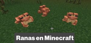 ranas en minecraft